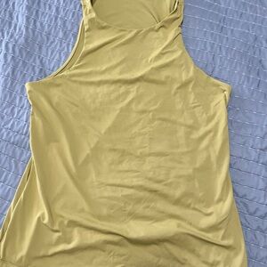 Women's Sleeveless Top in bright Green